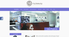 Desktop Screenshot of mybeauty.com.pl